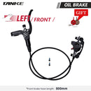 TANKE MTB Bike oil disc brake 160mm rotor Caliper hydraulic calliperplate Front Rear handle A B-pillar CNC bicycle parts cycling