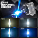 Faros delanteros superbrillantes TXVSO8 D1S D2S D3S D4S, bombilla HID de xenón para coche, 35W/55W, 9000LM, faros delanteros para automóviles, 4300K, 6000K, 8000K, 10000K