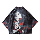Bebovizi Japanese Style Crane Koi Kimono Tokyo Streetwear Haori Men Women Cardigan Japan Girl Robe Chinese Dragon Anime Clothes