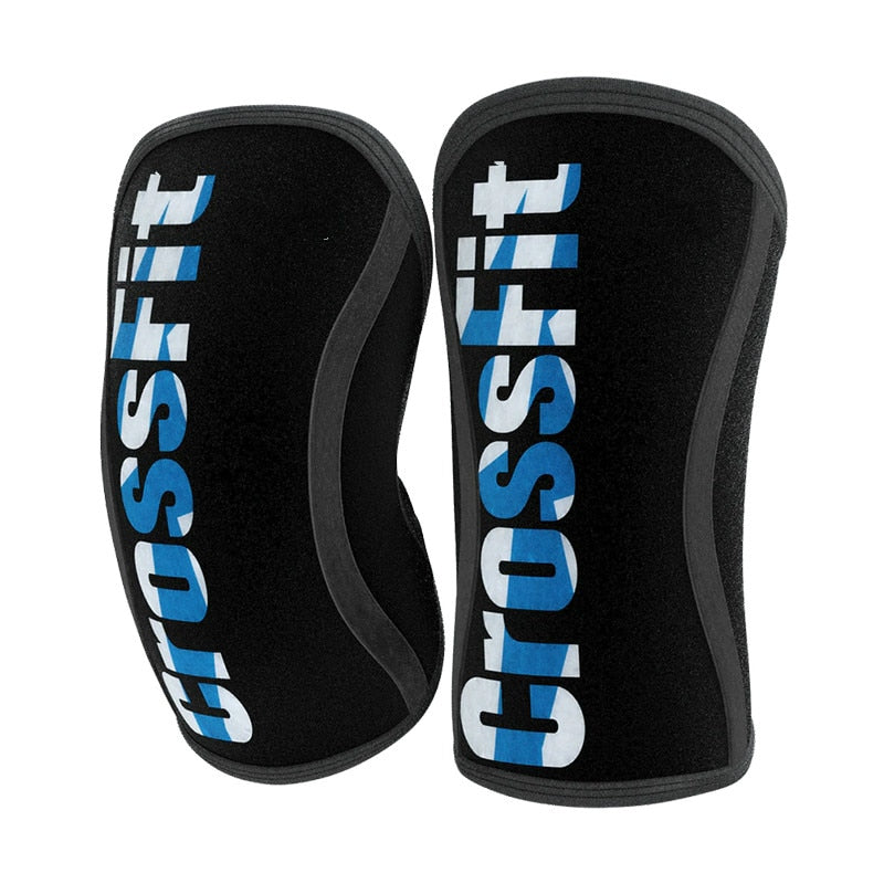 7mm Weightlifting CrossFit Powerlifting(2 pieces) Strongman knee compression sleeve