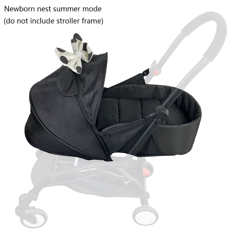 Kinderwagen Neugeborenen Nest Sommer Version Schlafsack Kinderwagen Zubehör Für Babyzen Yoyo Yoyo+ Yoya Sommer und Winter Korb