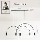 Nordic Brief Dinning Room Chandelier Lighting Modern Designer Office  Chandelier Light Vintage Spot Hanging Lights /LED Lamp