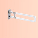 Flip Up Toilet Safety Frame Rail Shower Grab Bar for Elders Senior Kids Care, Bathroom Handrail, Folding Seat, Bath Chair