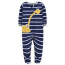 Baby Body Cat Romper Baby Boys Girls Printed Autumn Winter Romper Long Sleeved One-Piece Pajamas