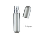 5ml Portable Refillable Mini Spray Perfume Bottle Travel Aluminum Atomizer Empty Cosmetic Container Free Custom Logo
