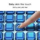 CHECA GOODS Gel Enhanced Icesense Seat Cushion Non-Slip Orthopedic Gel & Memory Foam Coccyx Cushions for Tailbone Pain chair