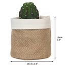 1Pcs Multi Purpose Foldable Plant Bags for Office Desktop Kraft Paper Cosmetic Storage Bag Flower Pot Coats Nordic Style