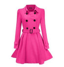 trench Winter Jacket Women Coat Female Warm Jacket Oversize