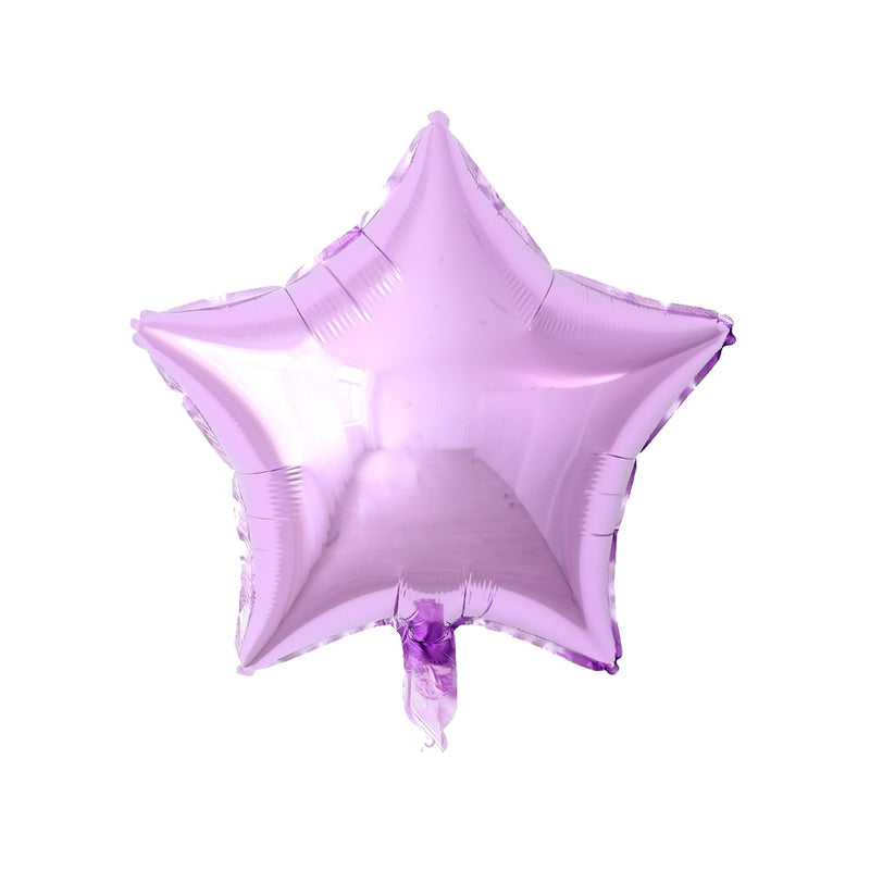 50 Uds. De Globos de aluminio con forma de corazón de estrella de 18 pulgadas, Globos inflables de helio, decoraciones para fiesta de cumpleaños, Globos de compromiso de boda para niños