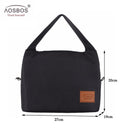 Aosbos Fashion Portable Insulated Canvas Lunch Bag 2020 Thermal Food Picnic Lunch Bags for Women Kids Men Cooler Lunch Box Bag
