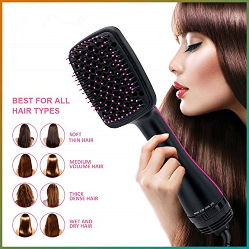 Professional Hair Dryer High Quality Heated Brushes Hot Air Brush Blow Drier Travel Hot Hair Comb Hairdryer Hairbrush for Hair