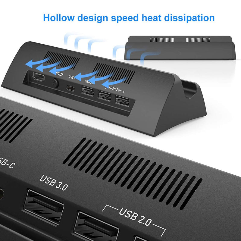 Vogek für Switch-Ladestation Typ-C zu HDMI-kompatibler Videoadapter-Konvertierungsladeständer für Nintend Switch Host