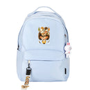 Anime Haikyuu Karasuno VBC Women Backpack Kawaii Pink School Bags Nylon Bookbag Cartoon Travel Bagpack Small School Rugzak