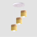 Nordic Minimalist E27 LED chandelier modern home decor wood indoor lighting bedroom living room study hanging lamp pendant light