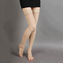Unisex Knee-High Medical Compression Stockings Varicose Veins Open Toe Stockings