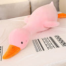 Big Kawaii Duck Plush Toy Cute Goose Sleeping Pillow High Quality Stuffed Doll Soft Funny Sweet Present for Friends Kids Gifts