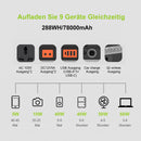 ALLPOWERS 110V 220V AC estación de energía generador portátil de onda sinusoidal pura que alimenta el refrigerador del coche TV Drone portátiles