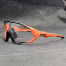 Brandneue photochrome Fahrradbrille Mountainbike Fahrradbrille Outdoor Sports Radfahren Sonnenbrille UV400 Eyewear 1 Objektiv