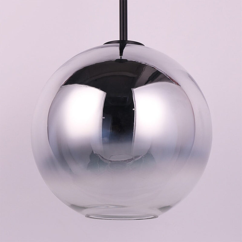 Modern Nordic glass pendant light LED E27 gradient color loft creative hanging lamp for home bedroom living room restaurant shop