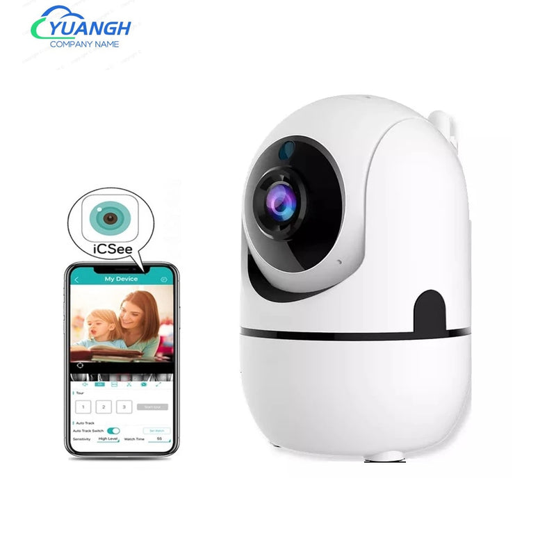 ICSee APP Indoor Home 1080P IP Camera Wifi Two Ways AUDIO Security Mini CCTV Surveillance Camera Wireless Baby Monitor