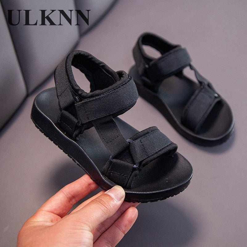 ULKNN Boys Sandals Kid Sandals Children Shoes Rubber School Shoes Breathable Open Toe Casual Boy Sandal