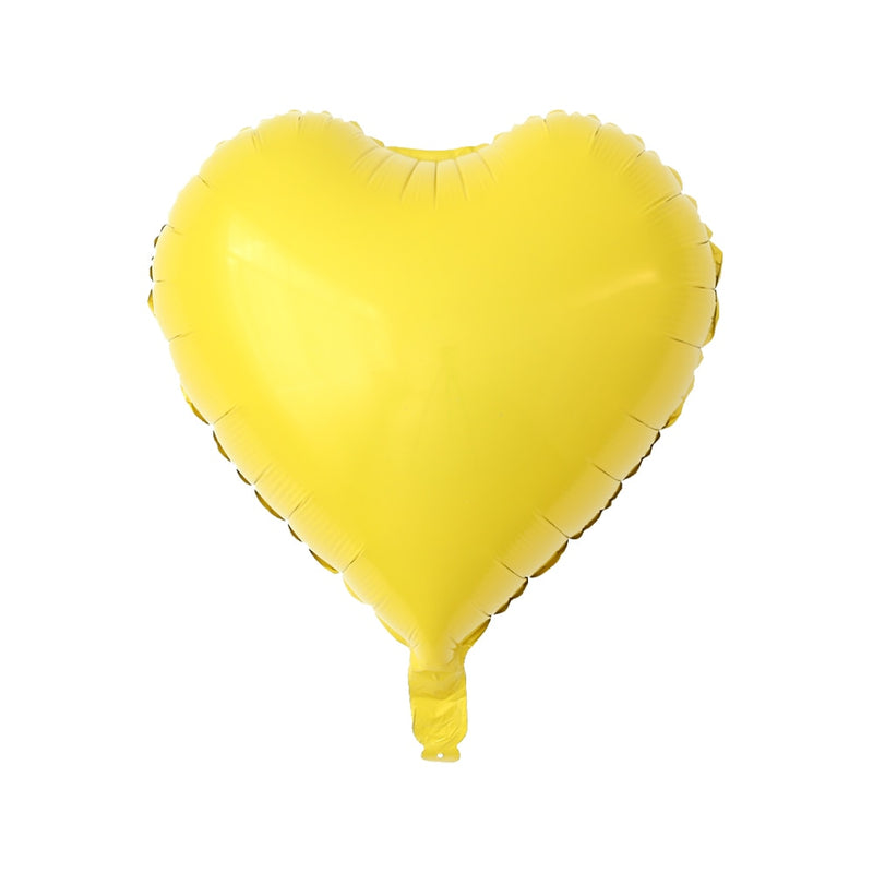 50 Uds. De Globos de aluminio con forma de corazón de estrella de 18 pulgadas, Globos inflables de helio, decoraciones para fiesta de cumpleaños, Globos de compromiso de boda para niños