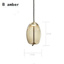 Modern BROKIS Knot Glass LED Pendant Lights Dine Rope Ceiling Chandelier Hanging Lamp Designer Cafe Bar Light Fixtures Drop Ship