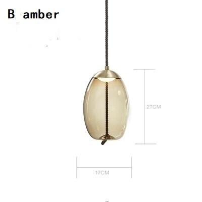 Modern BROKIS Knot Glass LED Pendant Lights Dine Rope Ceiling Chandelier Hanging Lamp Designer Cafe Bar Light Fixtures Drop Ship