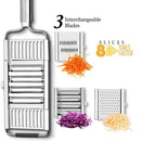 Konco Multi-functional Vegetable Fruits Tool Potato Masher ricer Vegetable Mandoline slicer Peeler Cutter Carrot Shredder Grater