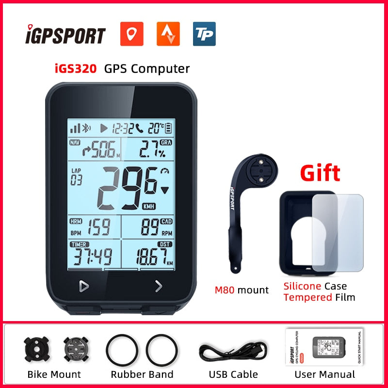iGPSPORT iGS10 S GPS-fähiger Fahrradcomputer iGPS 10s Rennrad/MTB Wireless Tachometer Kilometerzähler
