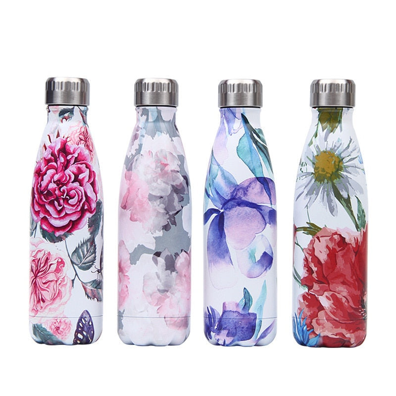 LOGO Custom Stainless Steel Bottle for Water Thermos Vacuum Insulated Cup Double-Wall Travel Drinkware Sports Flask