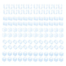 24Pcs Table Chair Leg Mat Rubber Caps Floor Protectors Cover Pads Furniture Foot Chair Leg Tips End Caps Covers Floor Protectors