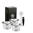 ICafilas Edelstahl nachfüllbare, wiederverwendbare Cafissimo Kaffeekapsel Cafeteira Filter für Caffitaly & Tchibo Classic Maschinen