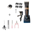 Baorun Hair Clipper Pet Hair Trimmer Puppy Grooming Electric Shaver Set Cat Accessories Ceramic Blade Cordless Charging Supplies