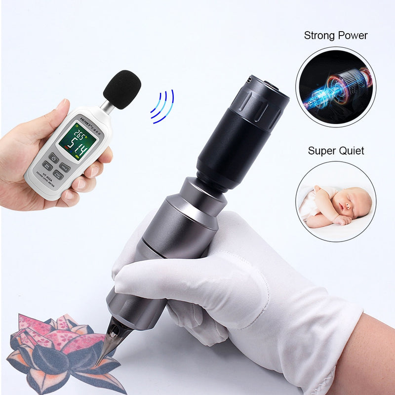 New Wireless Tattoo Power Supply Powerful LED Lithium Battery RCA Cord For Rotary Tattoo Pen Permanent Makeup Machine Supply