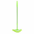 Triangle Mop Retractable Household Cleaning Lazy Magic Mop Microfiber Hand Wash Flat Mop Bathroom Glass Cleaner 180 Rotating