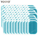 15/30/50/100Pair Replacement Gel Pads For EMS Trainer Weight Loss Abdominal Muscle Stimulator Exerciser Replacement Massage Gel