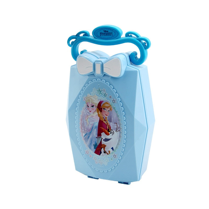 Neue Disney Mädchen Frozen Elsa Anna Kosmetik Beauty Set Spielzeug Kinder Schneewittchen Prinzessin Mode Spielzeug Spielhaus Kinder Geschenk