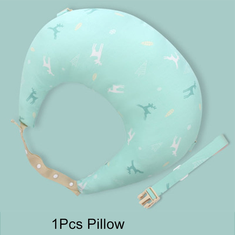 Multifunction Nursing Pillow Baby Maternity Breastfeeding Pillow Adjustable Pregnant woman Waist Cushion  Layered Washable Cover