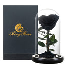 Eternal Preserved Roses In Glass Dome 5 Flower Heads Rose Forever Love Wedding Favor Mothers Day Gifts for Women Girlfriends