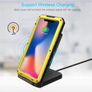 Funda de teléfono impermeable IP68 de aluminio y Metal de lujo para iPhone SE 2 11 Pro Max XR X 6 6S 7 8 Plus XS Max, funda a prueba de golpes a prueba de polvo