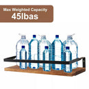 Wall Shelf Wood Floating Rack Wall Decoration Multifunction Storage Holder Shelf Rack Decorative For Kitchen/ Bedroom Frame