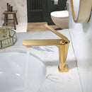 Bathroom Faucet Gold Basin Faucet Cold And Hot Water Mixer Sink Faucet Tap Single Handle Deck Mounted Black/Rose Gold Tap