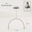 Nordic Brief Dinning Room Chandelier Lighting Modern Designer Office  Chandelier Light Vintage Spot Hanging Lights /LED Lamp