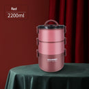 Stainless Steel Lunch Box Leak-Proof Portable Insulated Student School Multi-layer Tableware Bento Box Food Container Storage