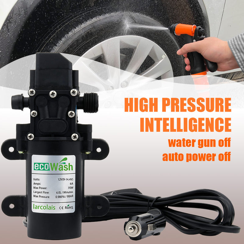 12V Car Wash Car Washer Gun Pump High Pressure Cleaner Car Care Portable Washing Machine Electric Cleaning Auto Device