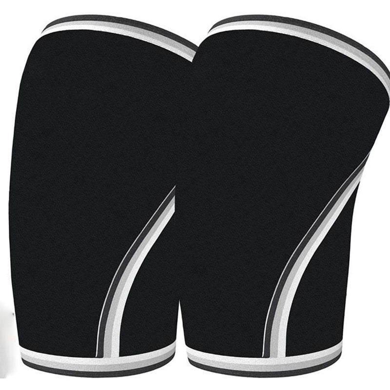 Women Men Teens 7mm Neoprene Sports Kneepads Compression Weightlifting Pressured Crossfit Training Knee Pads Support Custom Logo