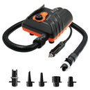 12V SUP Max 16/20 PSI zweistufige elektrische Luftpumpe Intelligente aufblasbare Pumpe für aufblasbares SUP Stand Up Paddle Surfing Board
