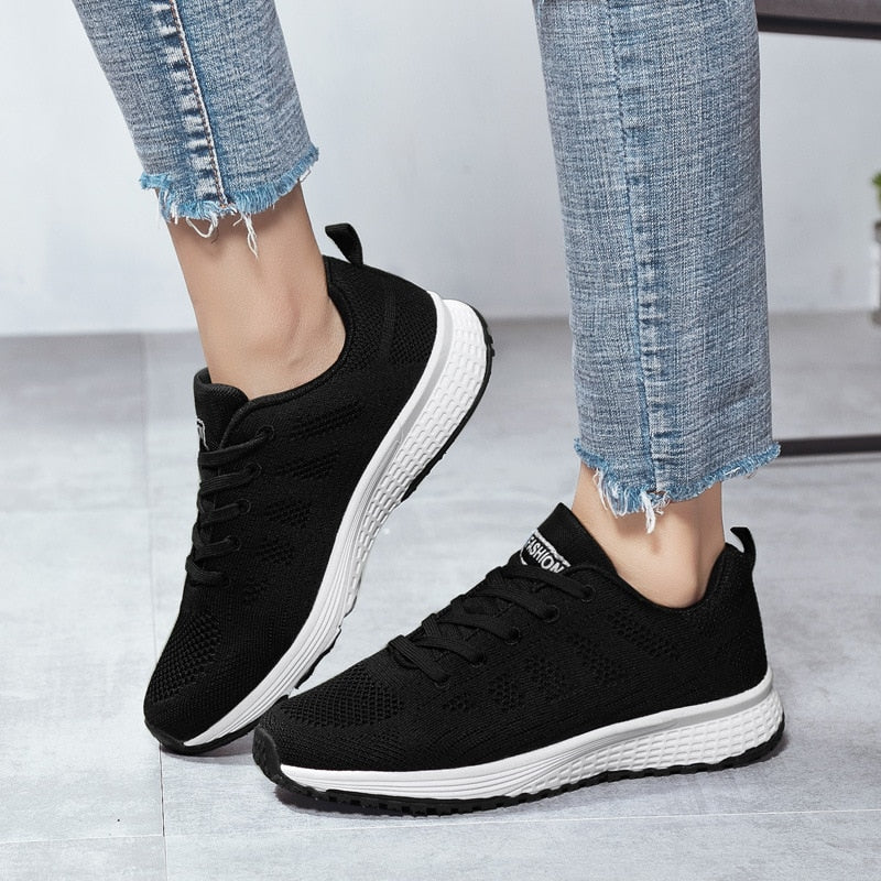 Mode Frauen Turnschuhe Weiche Frauen Vulkanisieren Turnschuhe Schuhe Mesh Sommer Turnschuhe Frauen Schuhe Turnschuhe Schuhe Frau Tenis Feminino