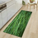 Kitchen Doormat 3D Green Grass Bamboo Print Floor Mat Hallway Living Room Balcony Bath Mat Non Slip Area Rugs Bathroom  Carpet